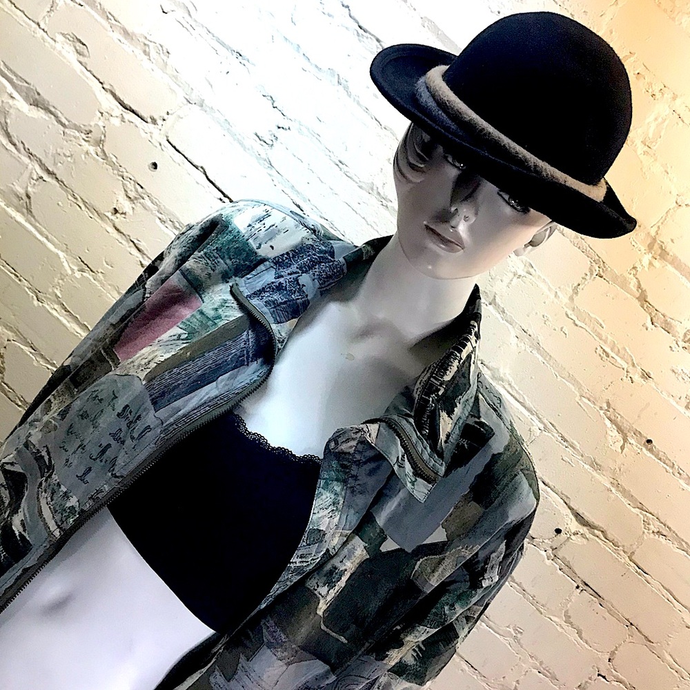 Blousy Silk Windbreaker